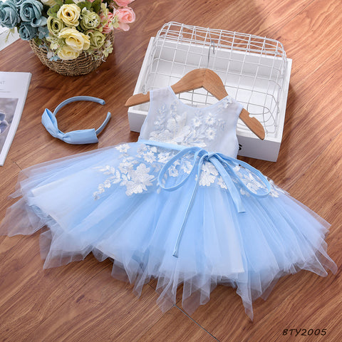 DAISY DRESS- BLUE