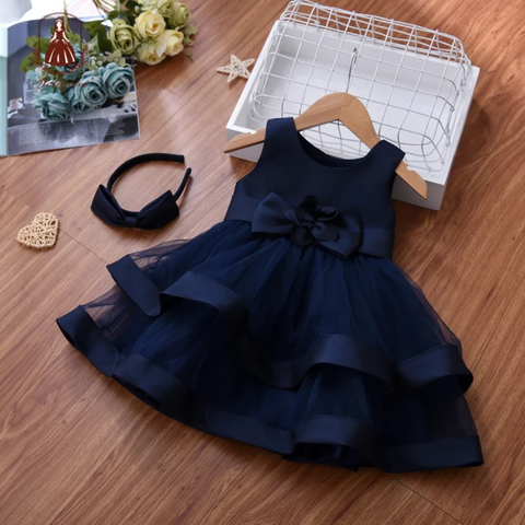 BUTTERCUP DRESS-BLUE SAPPHIER