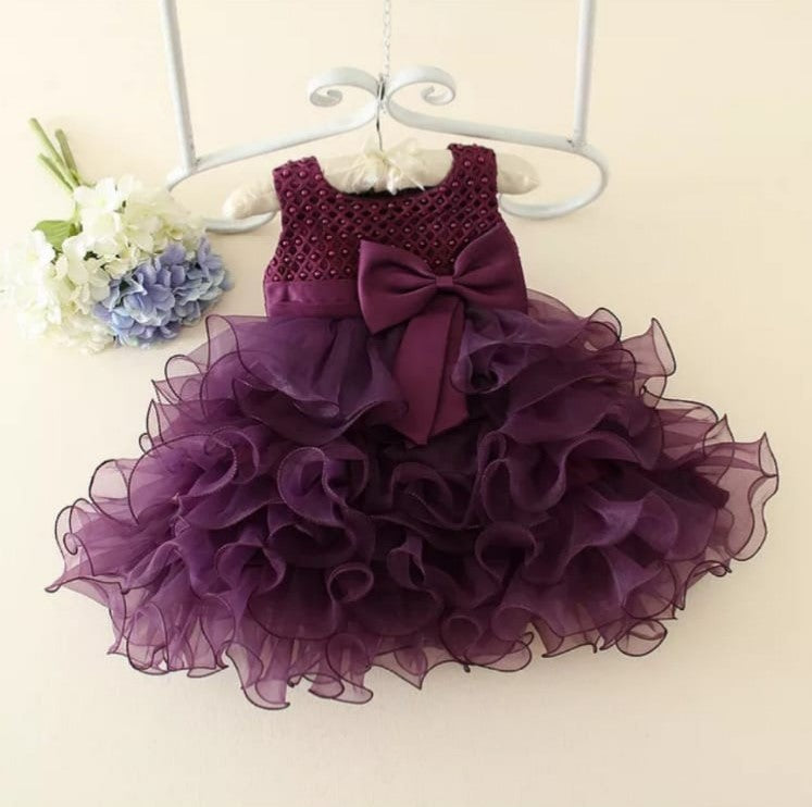 TUTU DRESS-GRAPE