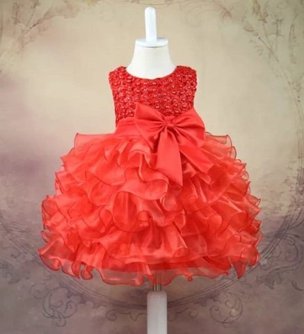 TUTU DRESS-RED