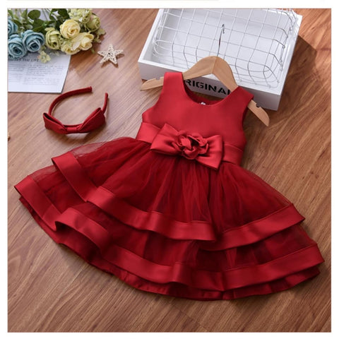 BUTTERCUP DRESS-RUBY